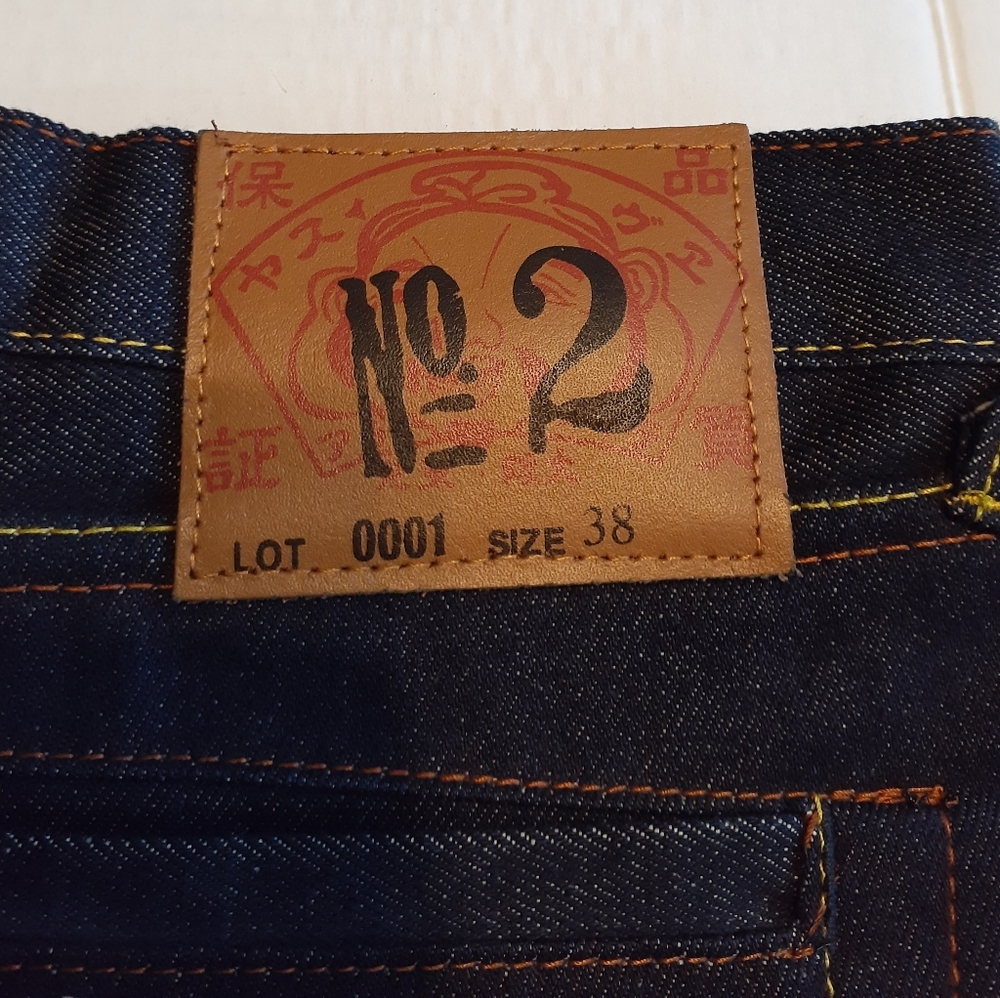 Evisu Genes Jeans Size 38 Japan Button Fly… - Picture 6 of 11